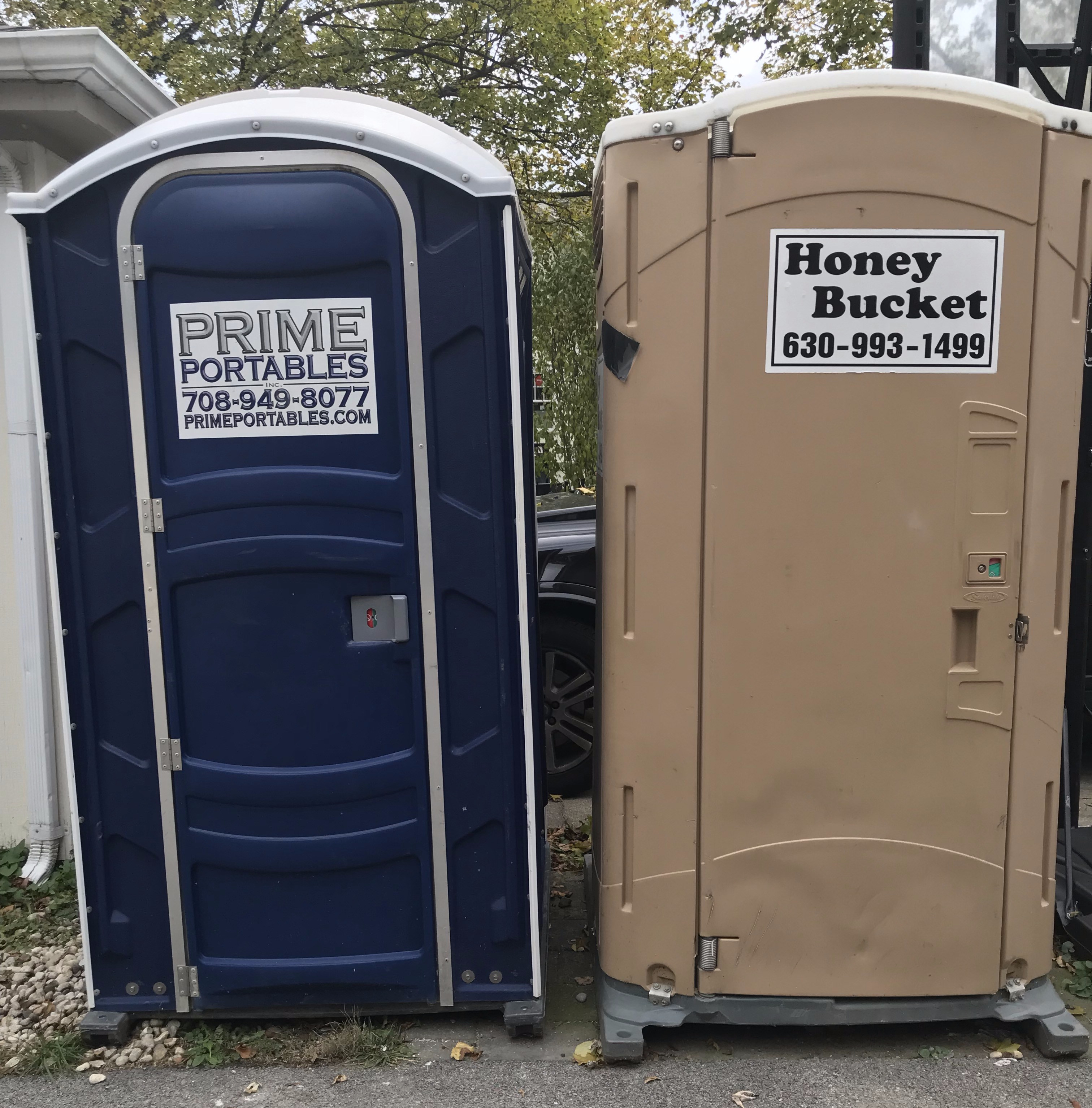 Two Porta-potties?